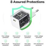 Baseus Palm rýchlo nabíjačka 20W, 1xUSB-C, biela