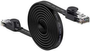 Baseus patch kábel RJ45, cat. 5e, UTP, 1,5m, čierny