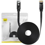 Baseus patch kábel RJ45, cat. 5e, UTP, 15m, čierny