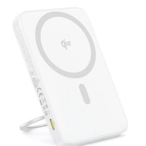 Baseus PicoGo Qi2 powerbanka magnetická 5000mAh, 20W, biela