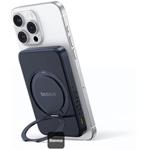 Baseus PicoGo Qi2 powerbanka magnetická 5000mAh, 20W, čierna