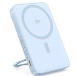 Baseus PicoGo Qi2 powerbanka magnetická 5000mAh, 20W, modrá