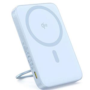 Baseus PicoGo Qi2 powerbanka magnetická 5000mAh, 20W, modrá