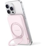 Baseus PicoGo Qi2 powerbanka magnetická 5000mAh, 20W, ružová