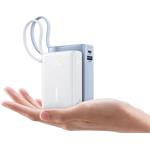 Baseus powerbanka PicoGo Digital Display 10000mAh 45W, biela