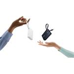 Baseus powerbanka PicoGo Digital Display 10000mAh 45W, biela