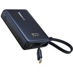 Baseus powerbanka PicoGo Digital Display 10000mAh 45W, čierna