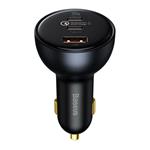 Baseus Qualcomm Quick Charge 5, nabíjačka do auta 1x USB-A, 2x Type-C 160W + kábel USB-C 100W