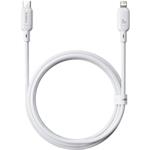 Baseus Silky kábel USB-C na Lightning 20W, 1,0m, biely