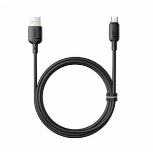 Baseus Silky kábel USB na USB-C 100W, 1,0m, čierny