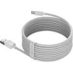 Baseus Simple Wisdom kábel USB na Lightning, (2 ks/sada), 1,5 m, biely