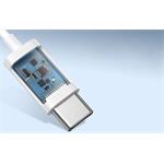 Baseus slúchadlá Encok C17, USB-C, biele