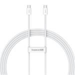 Baseus Superior 2 kábel USB-C 100W, 2,0m, biely