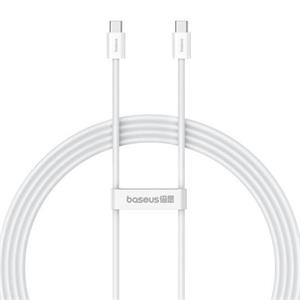 Baseus Superior 2 kábel USB-C 100W, 2,0m, biely