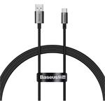 Baseus Superior kábel USB na USB-C, 6A, 100W, 1,0m, čierny