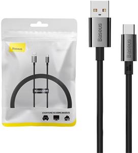 Baseus Superior kábel USB na USB-C, 6A, 100W, 1,5m, čierny