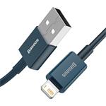 Baseus Superior Series kábel USB na Lightning, 2.4A, 1,0m, modrý