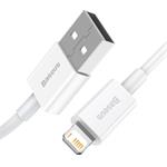 Baseus Superior Series kábel USB na Lightning, 2.4A, 2,0m, biely