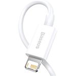 Baseus Superior Series kábel USB na Lightning, 2.4A, 2,0m, biely