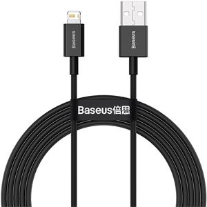 Baseus Superior Series kábel USB na Lightning, 2.4A, 2,0m, čierny