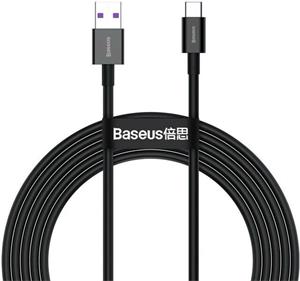 Baseus Superior Series kábel USB na USB-C 66W 2,0m, čierny
