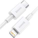 Baseus Superior Series rýchlo nabíjací kábel USB-C na Lightning 20W, 1,0m, biely