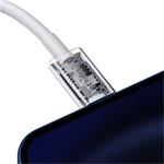 Baseus Superior Series rýchlo nabíjací kábel USB-C na Lightning 20W, 1,0m, biely