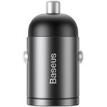Baseus Tiny Star Mini auto nabíjačka, 30W, sivá