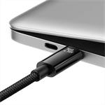 Baseus Tungsten Gold kábel USB-C 240W, 1,0m, čierny