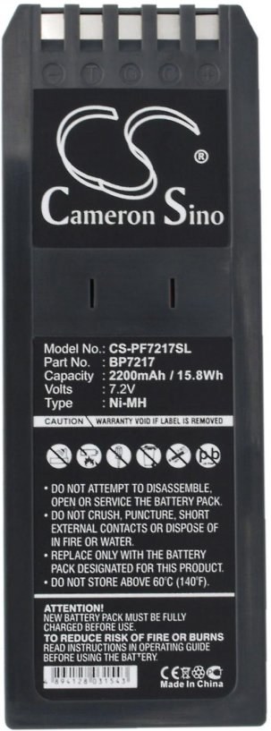 Batéria pre Fluke 741, DSP100 (alt. náhrada za BP7217), 2200mAh