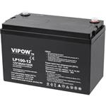 Baterie olověná 12V / 100Ah VIPOW BAT0225 gelový akumulátor
