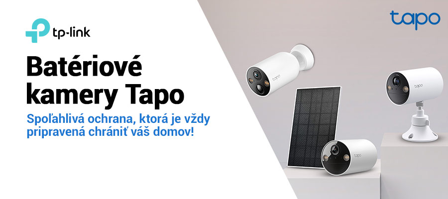 Batériové kamery TP-Link Tapo