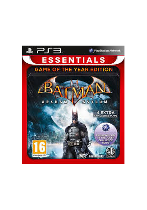 Batman: Arkham Asylum Game of The Year Essentials (PS3)