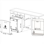 Beko DIN28430, vstavaná umývačka