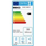 Beko GNE134631X, chladnička SBS
