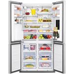 Beko GNE134631X, chladnička SBS