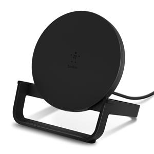 BELKIN 10W Qi nabíjecí stojan s microUSB kabelem a adaptérem, černý