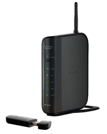 BELKIN Bezdrátový modem router starter kit N150;aA