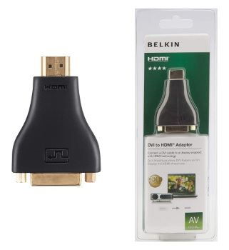 BELKIN DVI - HDMI redukce (F/M) Gold