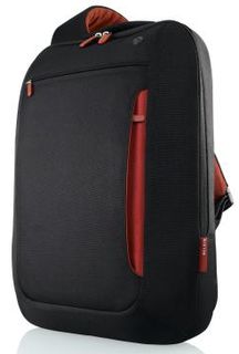 BELKIN Neoprene Sling Bag for Notebook, čierno/červený - 15.4"