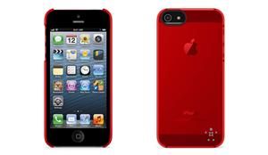BELKIN Pouzdro Shield Sheer Matte iPhone 5, ruby