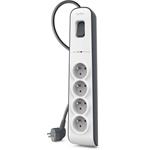 Belkin SurgeStrip, prepäťová ochrana 4-zásuvky 2.0m