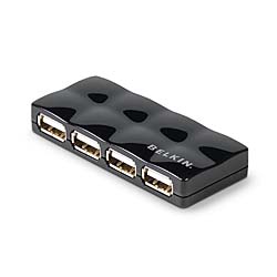 Belkin USB 2.0 Hub 7-port Hi-Speed Mobile - černý
