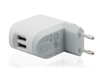 BELKIN USB AC nabíječka, 2 x USB, 1A - 5V, bílá