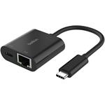 Belkin USB-C adaptér s Gigabit Ethernetem RJ45 + 100W napájanie