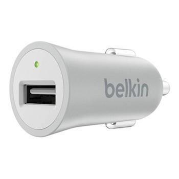 Belkin USB nabíječka MIXIT^ Metallic do autozásuvky 1x2.4A, stříbrná