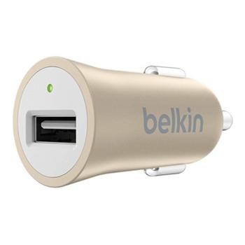 Belkin USB nabíječka MIXIT^ Metallic do autozásuvky 1x2.4A, zlatá