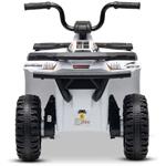 Beneo Arctic Cat, elektrická štvorkolka so zadným pohonom, 12V, 2x25W, biela