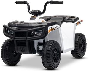 Beneo Arctic Cat, elektrická štvorkolka so zadným pohonom, 12V, 2x25W, biela