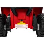 Beneo Arctic Cat, elektrická štvorkolka so zadným pohonom, 12V, 2x25W, červená